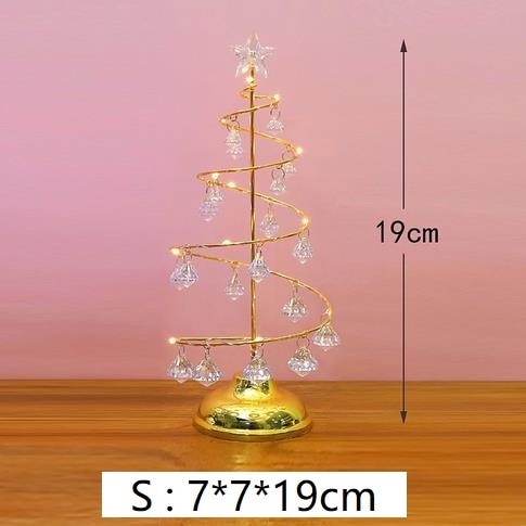 Led night lights Christmas tree decoration lights diamond ambient lights Christmas decoration children's gifts