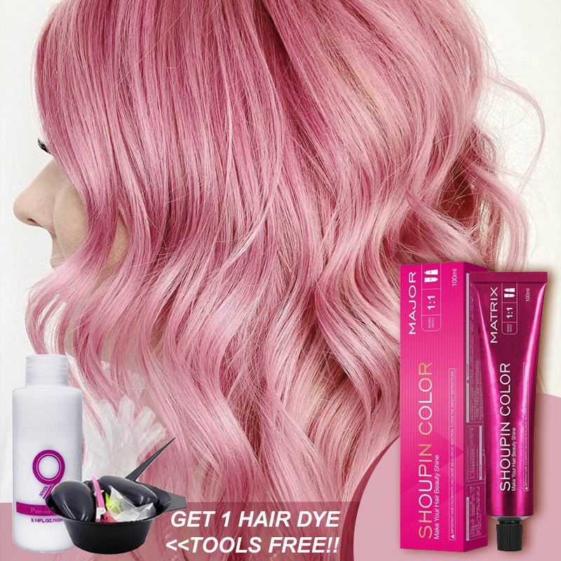 Damage-Free Semi-Permanent Hair Color Dye Set