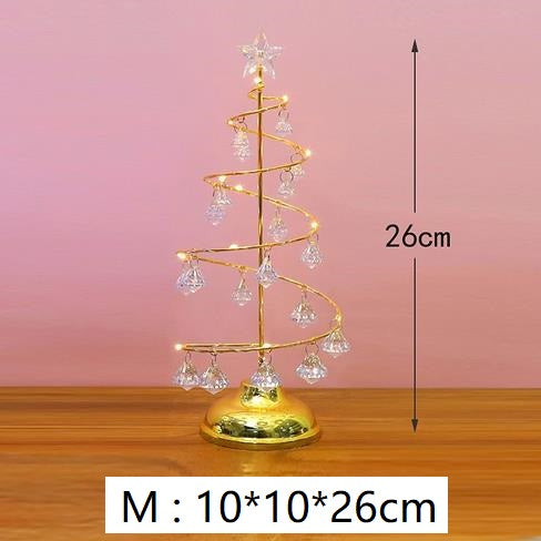 Led night lights Christmas tree decoration lights diamond ambient lights Christmas decoration children's gifts