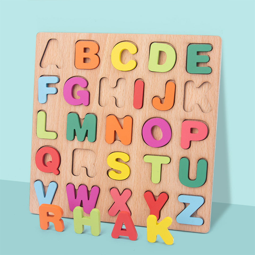 Colorful Alphabet Puzzle