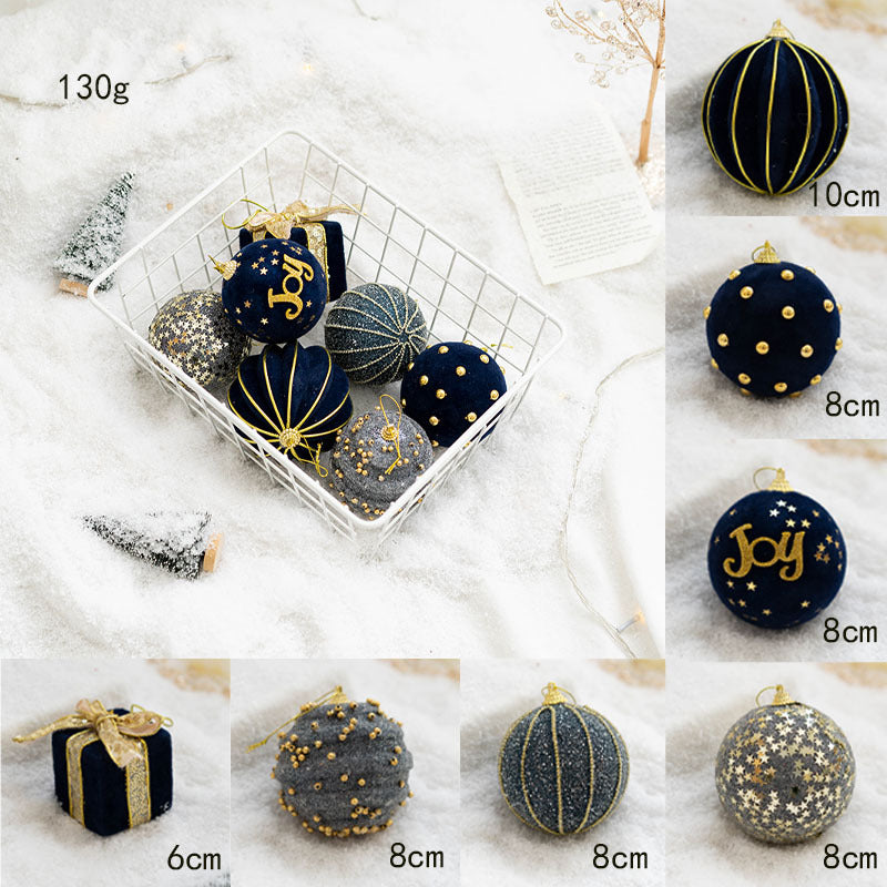 Gold Decorative Hangings Christmas Balls