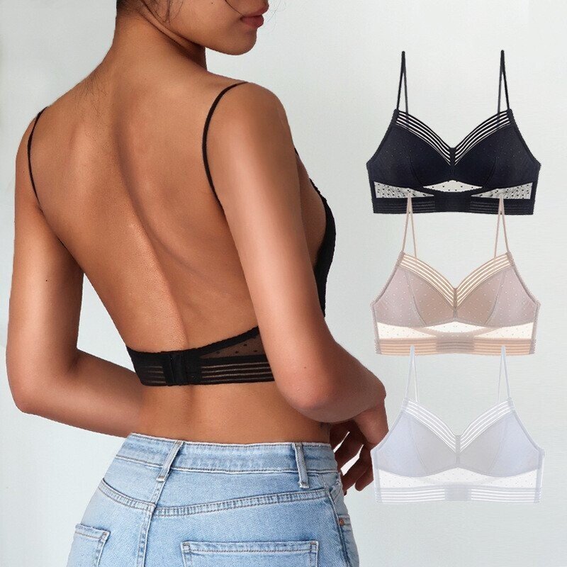 Low Back Wireless Lifting Lace Bra (Buy 2 Free Shipping)