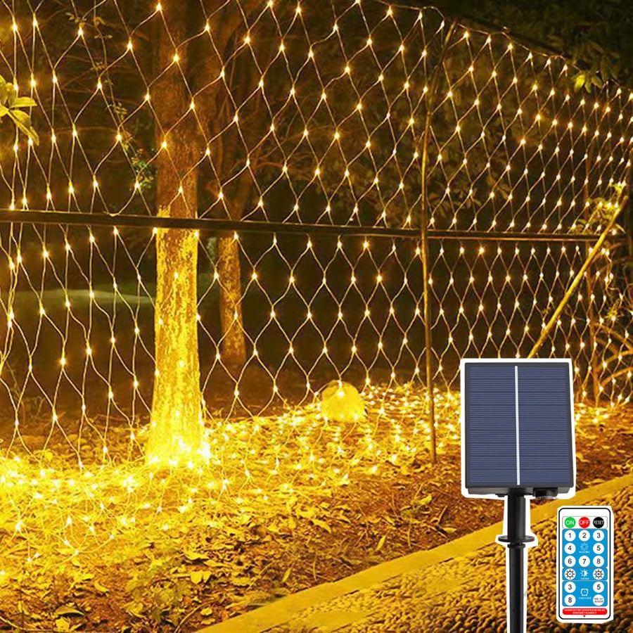 Solar Net Light Yard Camping Holiday/Christmas Decoration 💡