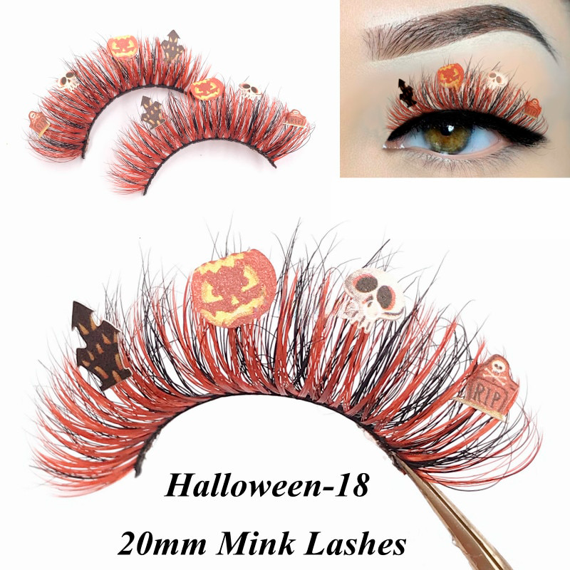 Halloween Glitter Lashes