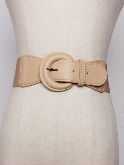 Leather Pinup Elastic Belt