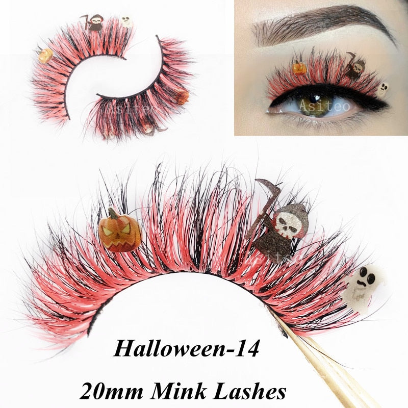 Halloween Glitter Lashes