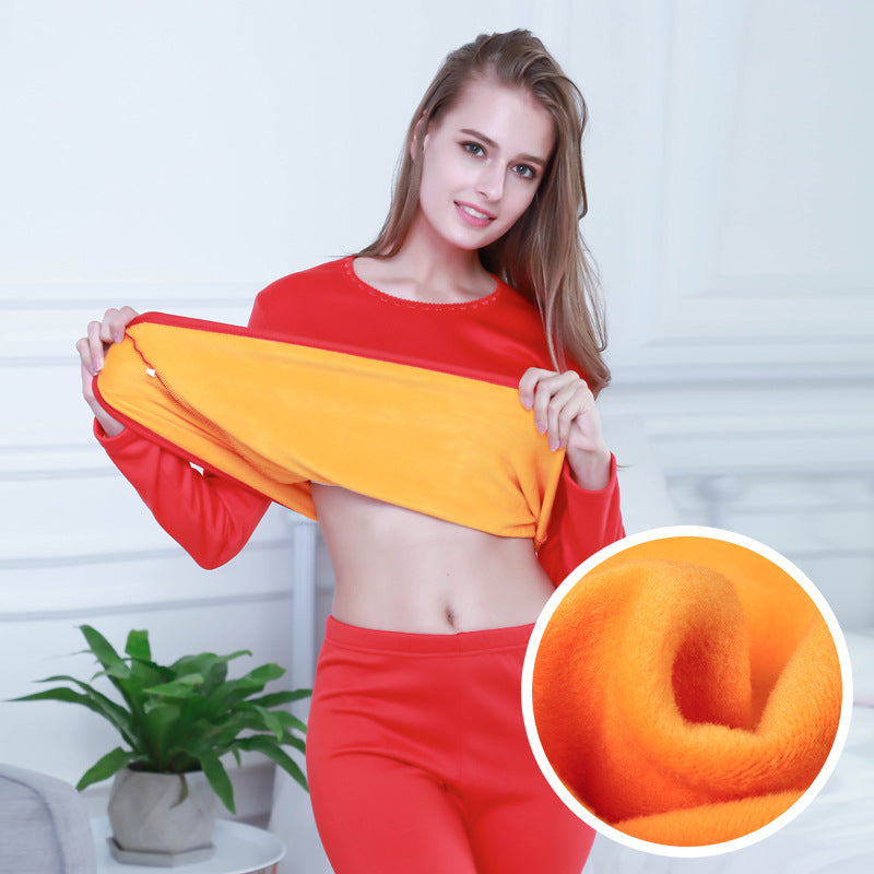 [Buy 1 get 1 free]Fleece thermal underwear set