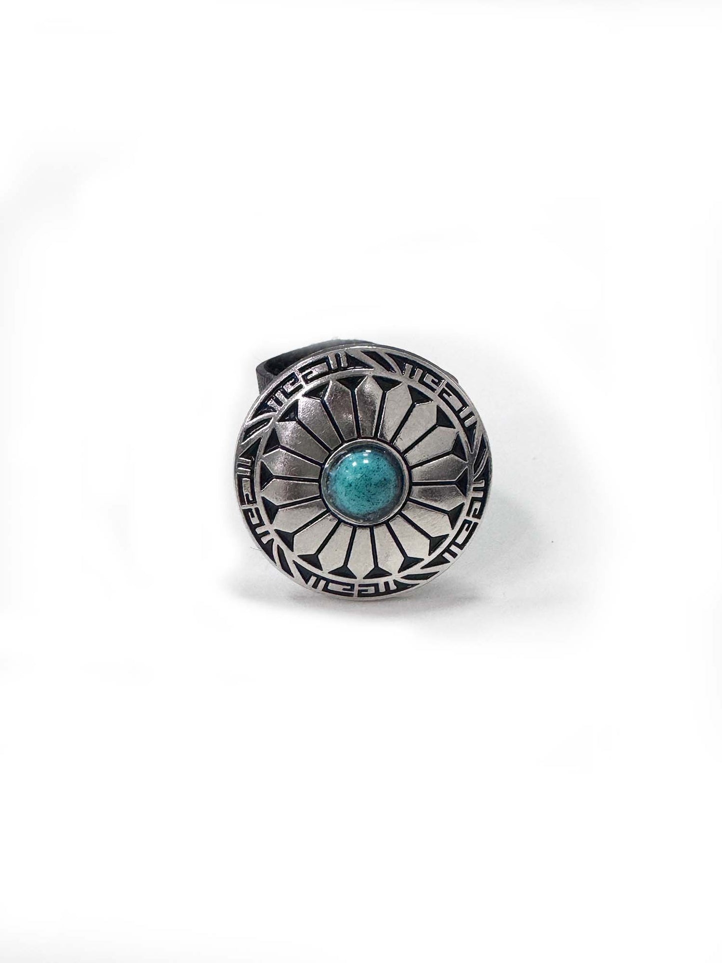 Western Vintage Turquoise Bandana Buckle