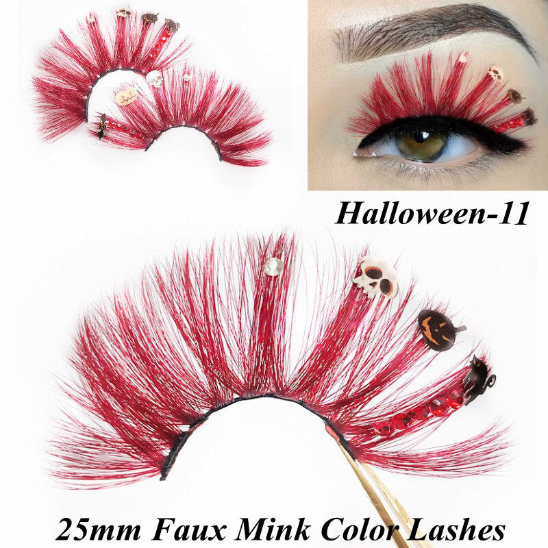 Halloween Glitter Lashes