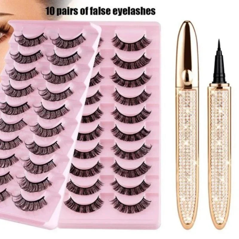 🎉🎉SAVE 50% OFF🔥2023 New Self-adhesive Eyeliner Eyelash Glue Pencil