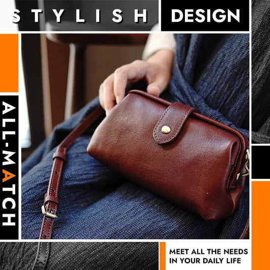 Premium Leather Retro Handmade Bag