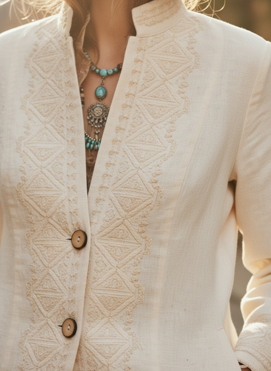 The Embroidered Artisan Jacket