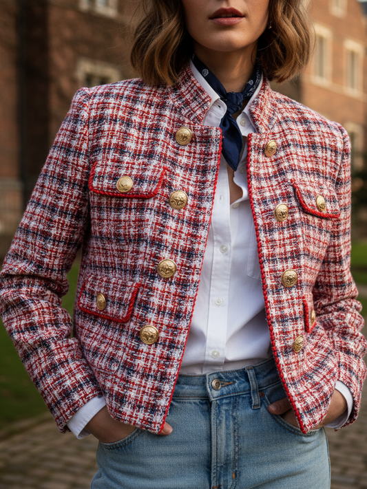 The Heritage Plaid Tweed Jacket