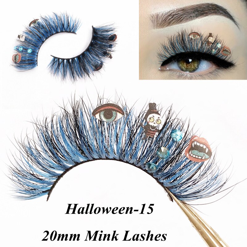 Halloween Glitter Lashes