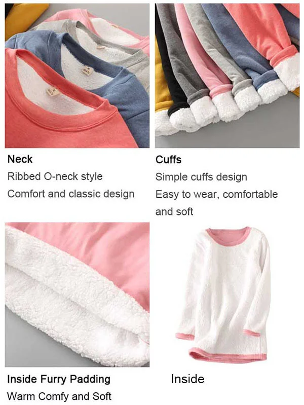 💥Hot Sale,Sold 20000+💥Women‘s NEW Casual Cotton Round Neck Solid Sweatshirt (S-5XL)