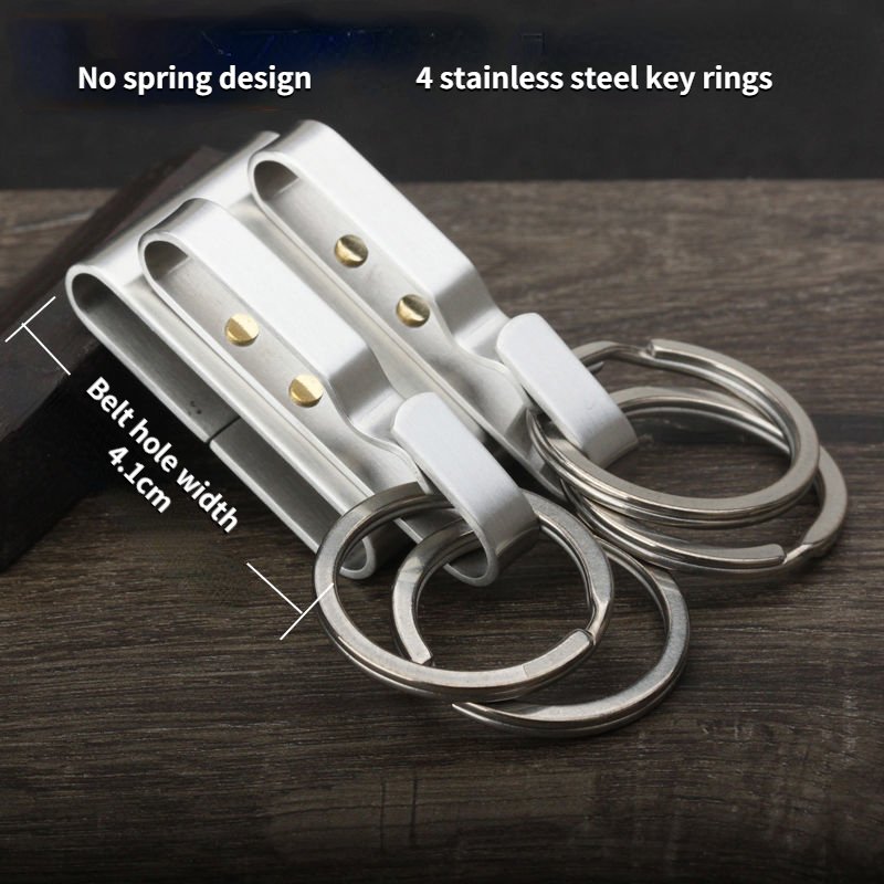 Durable Wear Belt Keychain