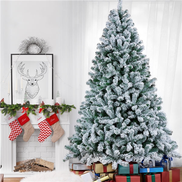 7.5’ Frosted Artificial Christmas Tree