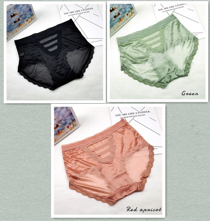 High Waist Cutout Plus Size Women's Panties