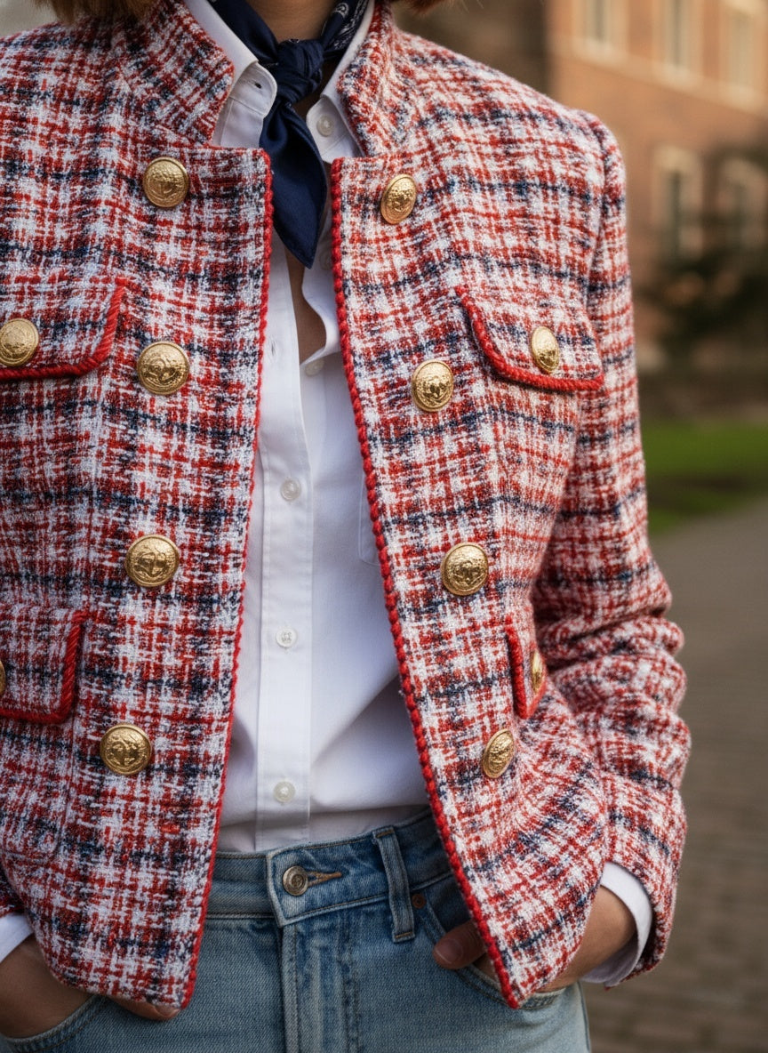 The Heritage Plaid Tweed Jacket