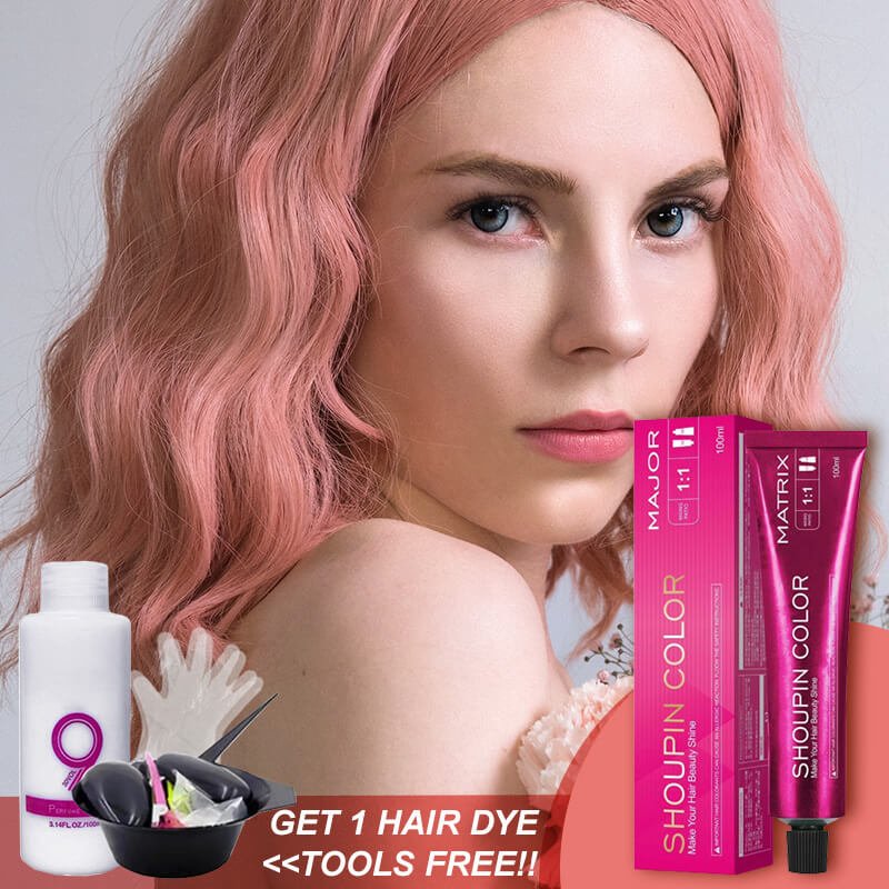 Damage-Free Semi-Permanent Hair Color Dye Set