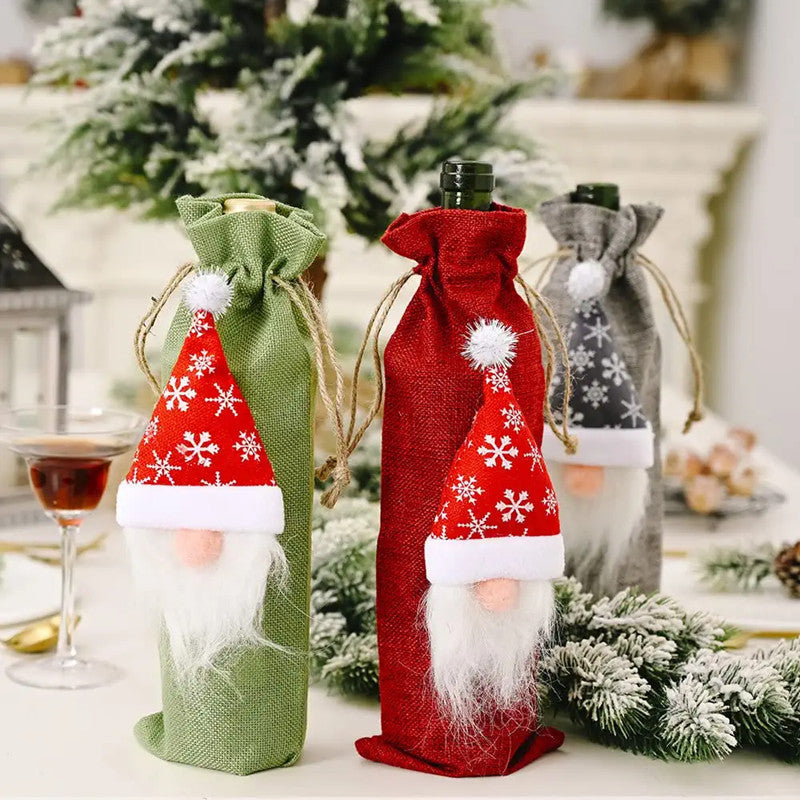 🎄Christmas Wine Bottle Bags