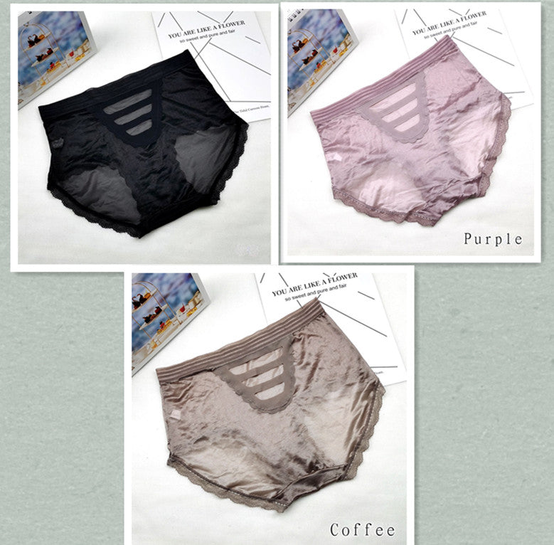 High Waist Cutout Plus Size Women's Panties