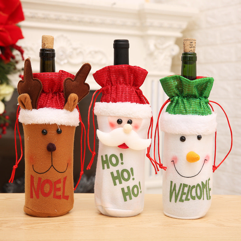 🎄Christmas Wine Bottle Bags