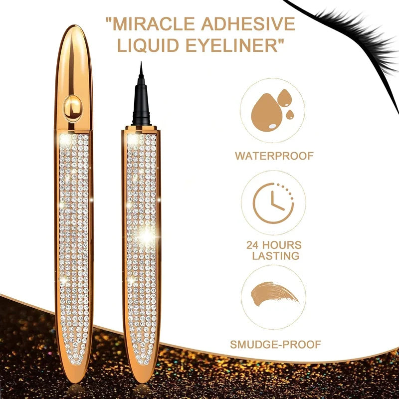 🎉🎉SAVE 50% OFF🔥2023 New Self-adhesive Eyeliner Eyelash Glue Pencil