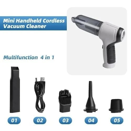 Handheld Cleaner – (🎁NEW YEAR 2023 SALE – 75% OFF🎁) Wireless Handheld Car Vacuum Cleaner