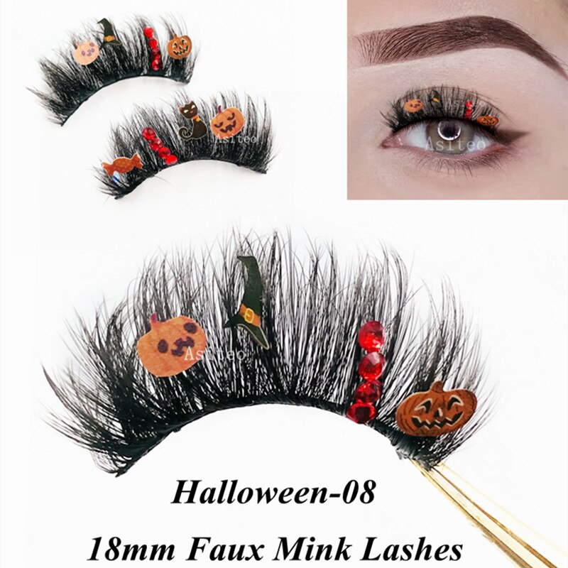 Halloween Glitter Lashes