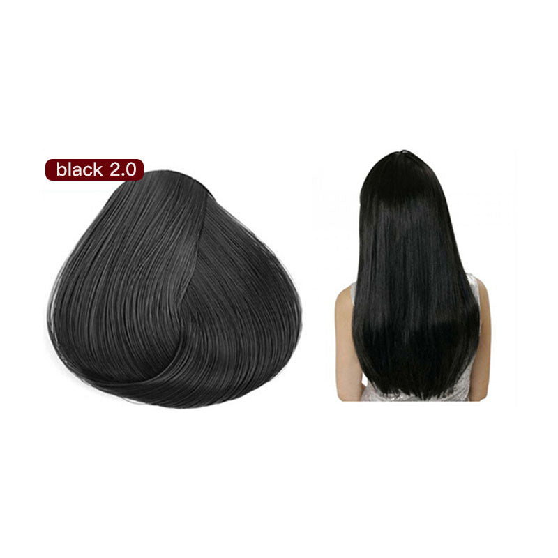 No Bleaching Natural Organic Permanent Hair Dye without Damage