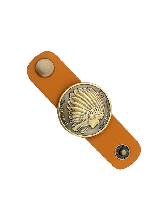 Western Vintage Indian Totem Bandana Buckle