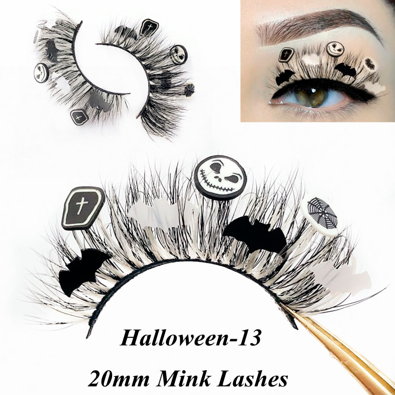 Halloween Glitter Lashes