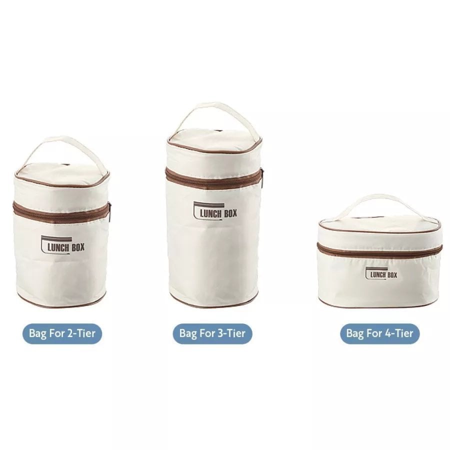 PORTABLE INSULATED LUNCH CONTAINER SET