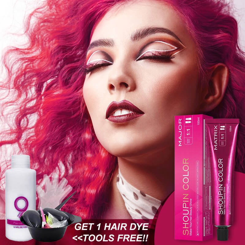 Damage-Free Semi-Permanent Hair Color Dye Set