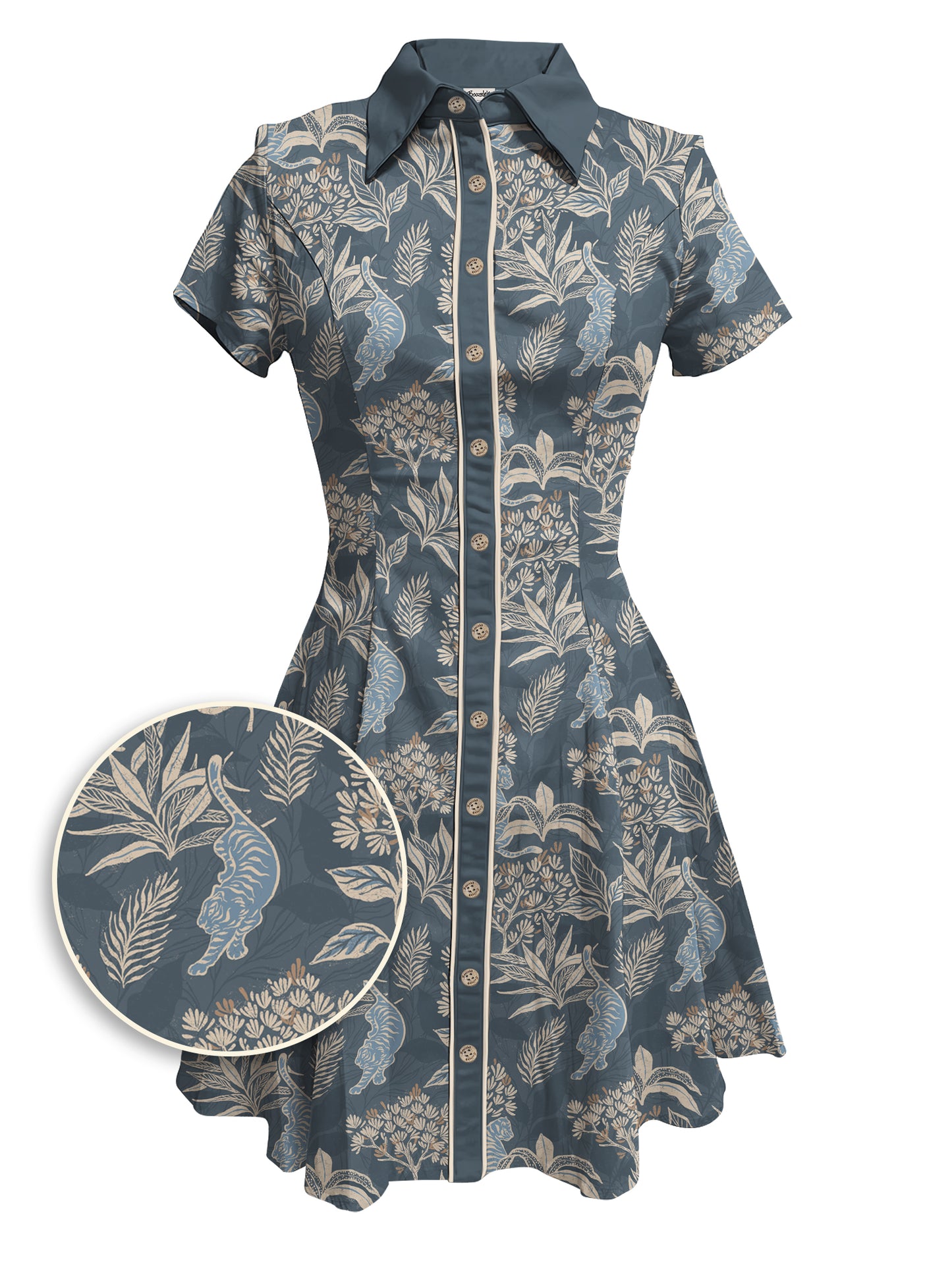 Wildwood Fauna - 100% Cotton Dress