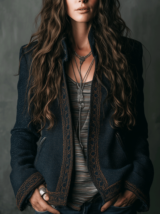 Vintage Toscana Indigo Heritage Jacket