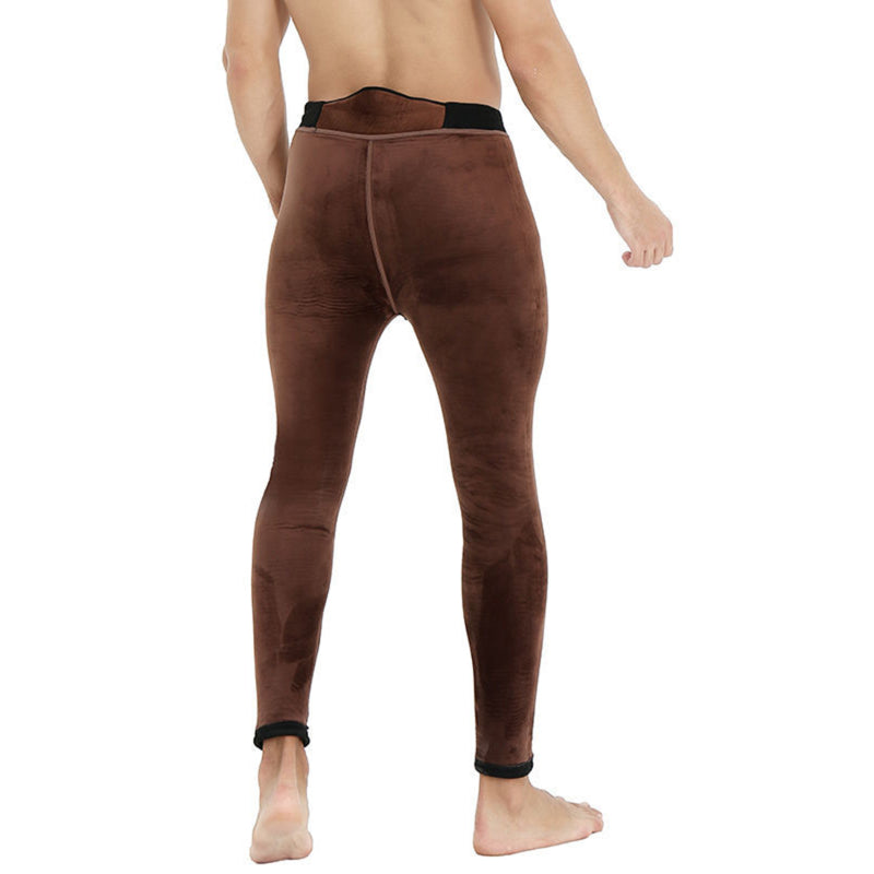 Thickened Men's Winter Thermal Underwear Pants