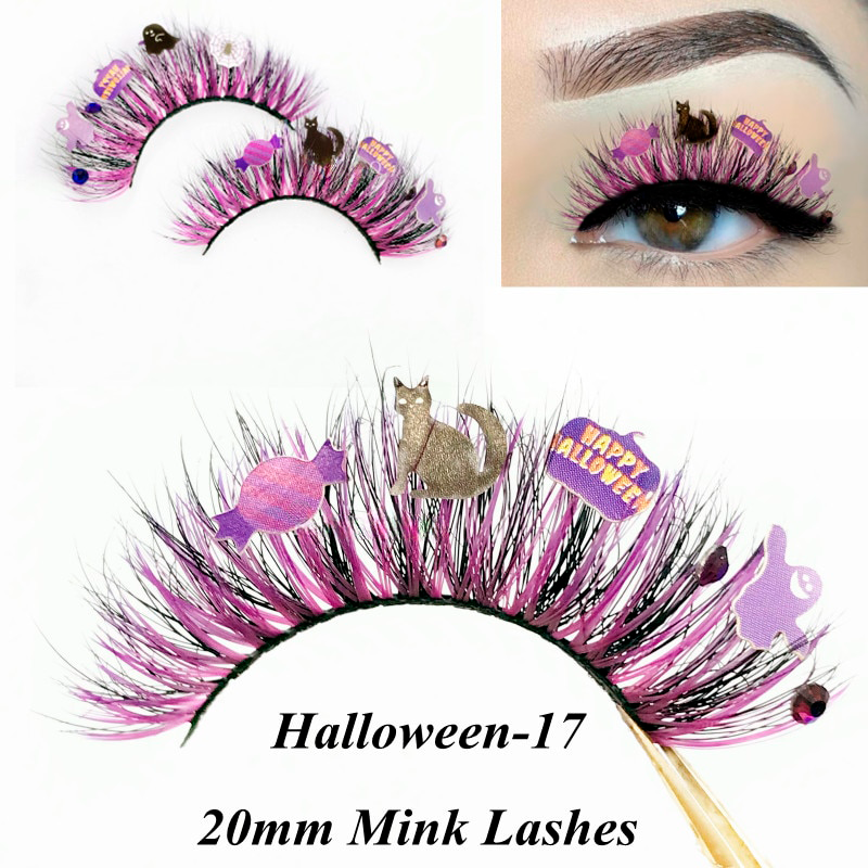 Halloween Glitter Lashes