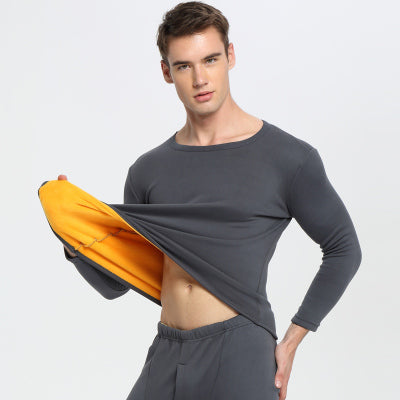 L-6XL Thermal Underwear Men Winter Women Long Johns Sets