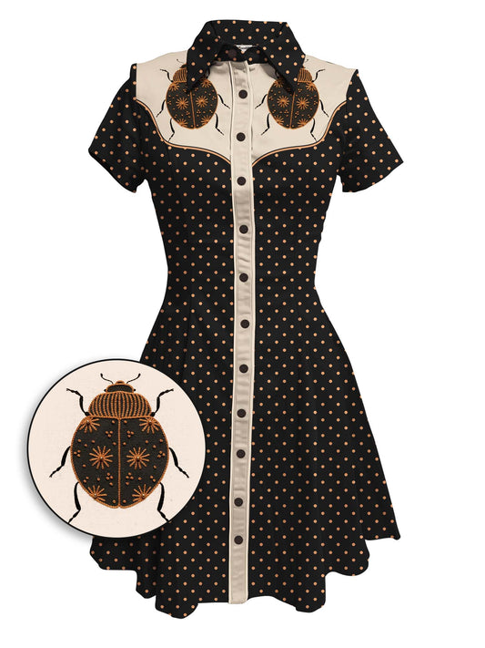 Astrology Ladybug - 100% Cotton Dress