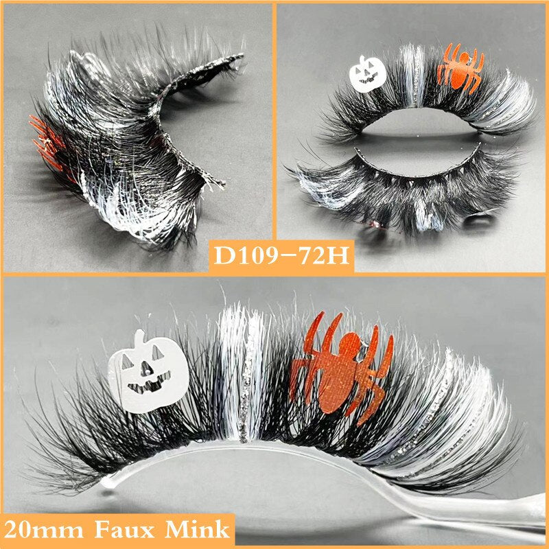 Halloween Glitter Lashes