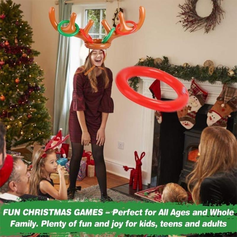 🌲CHRISTMAS SALE NOW-48% OFF🌲Christmas Reindeer Ring Toss Game