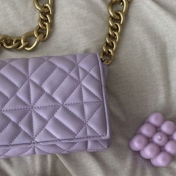 Diamond square bag