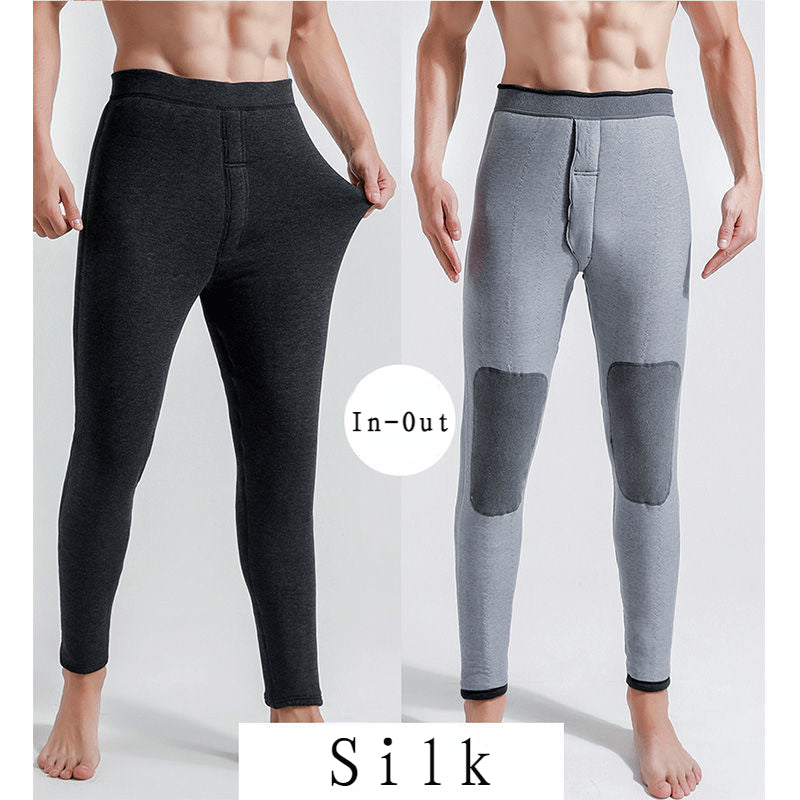 Men's Thickened and Padded Warm Pants