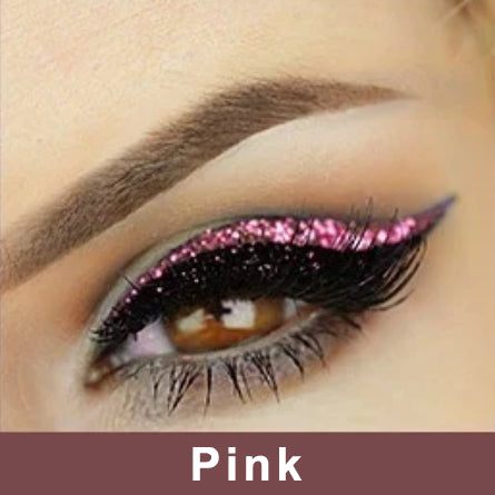 (🔥Buy 2 Get 1 Free🔥) Reusable Eyeliner and Eyelash Stickers with Glitter 7