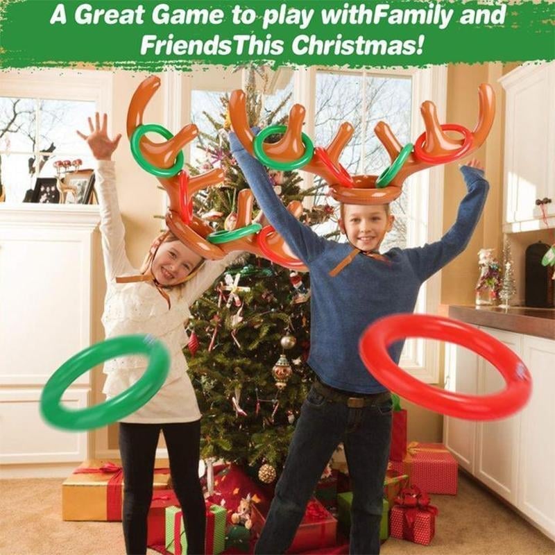 🌲CHRISTMAS SALE NOW-48% OFF🌲Christmas Reindeer Ring Toss Game