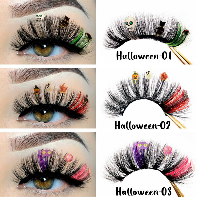 Halloween Glitter Lashes