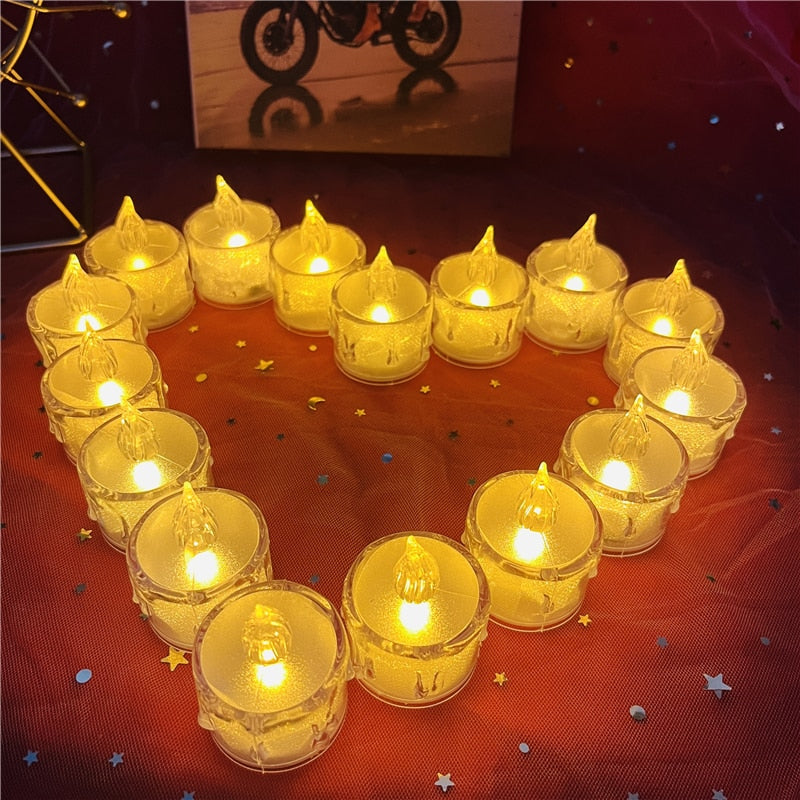 LED Flameless Votive Home Decor Candles