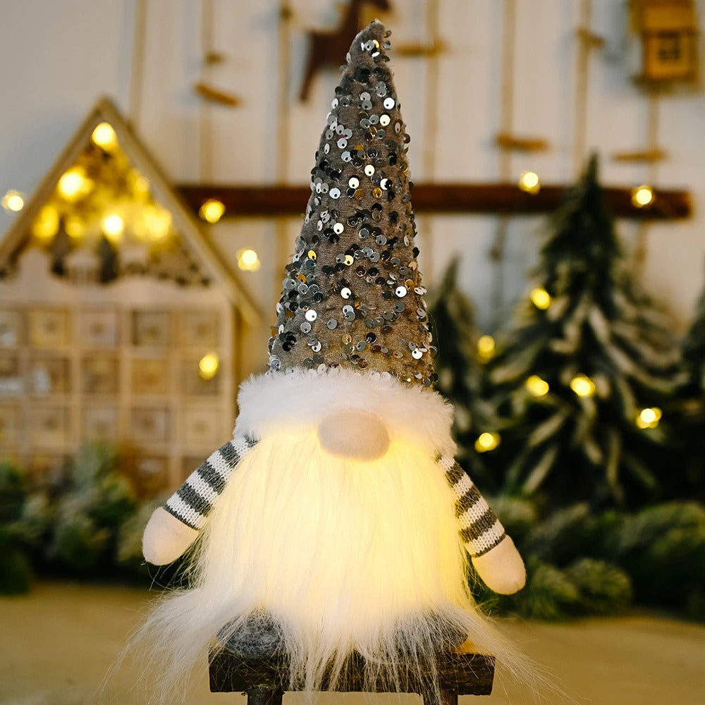 Lighted Christmas Gnome